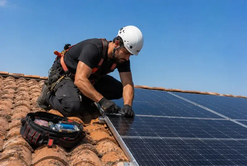Maintenance et monitoring de panneaux solaires à Saint-André-de-Cubzac