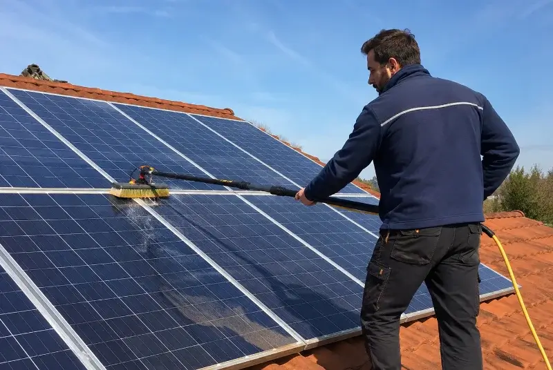 Nettoyage et entretien de panneaux solaires à Saint-André-de-Cubzac